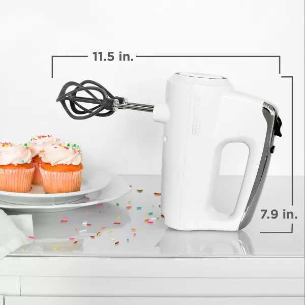 Black+Decker MX600L Helix Performance Premium Hand, 5-Speed Mixer, Lime Green, small