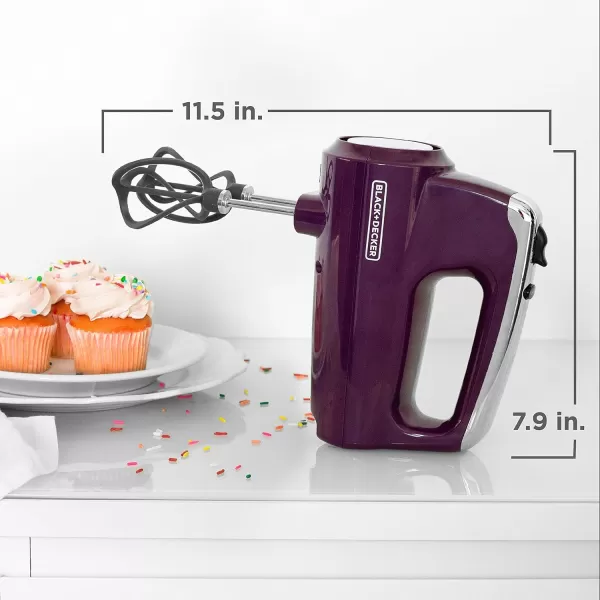 Black+Decker MX600L Helix Performance Premium Hand, 5-Speed Mixer, Lime Green, small