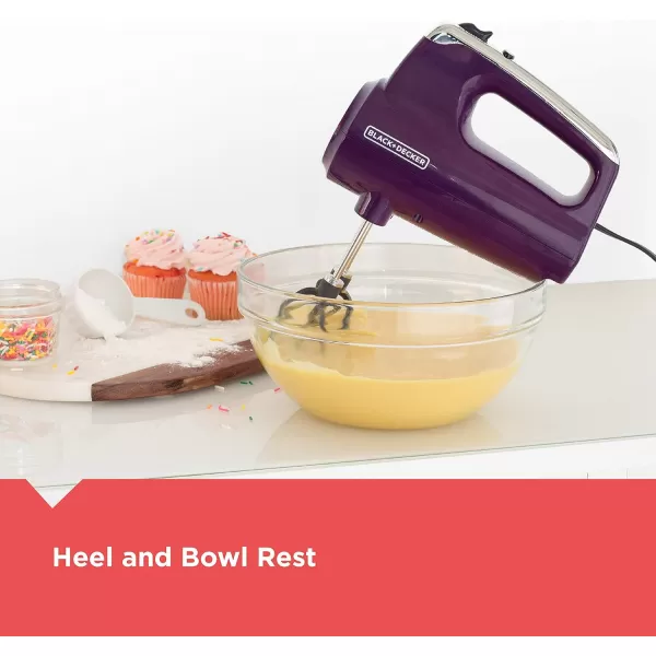 Black+Decker MX600L Helix Performance Premium Hand, 5-Speed Mixer, Lime Green, small
