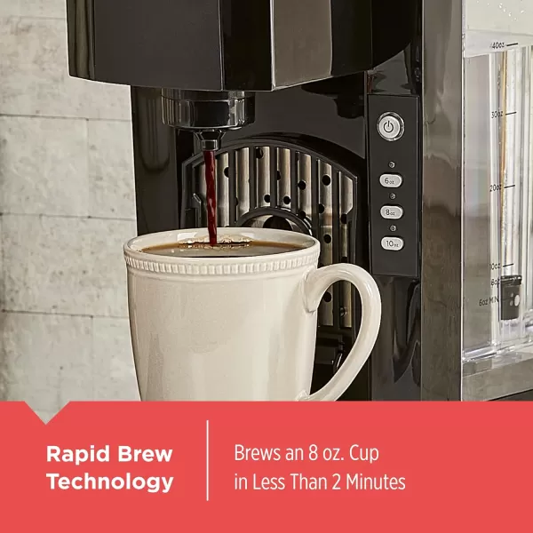 Single Serve Coffeemaker, Black