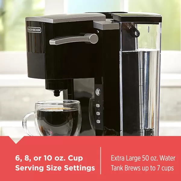 Single Serve Coffeemaker, Black