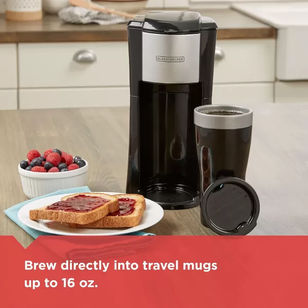 Single Serve Coffeemaker, Black