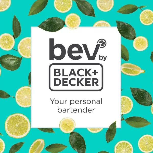 bev by BLACK+DECKER Cocktail Maker Machine and Drink Maker for Bartesian capsules 