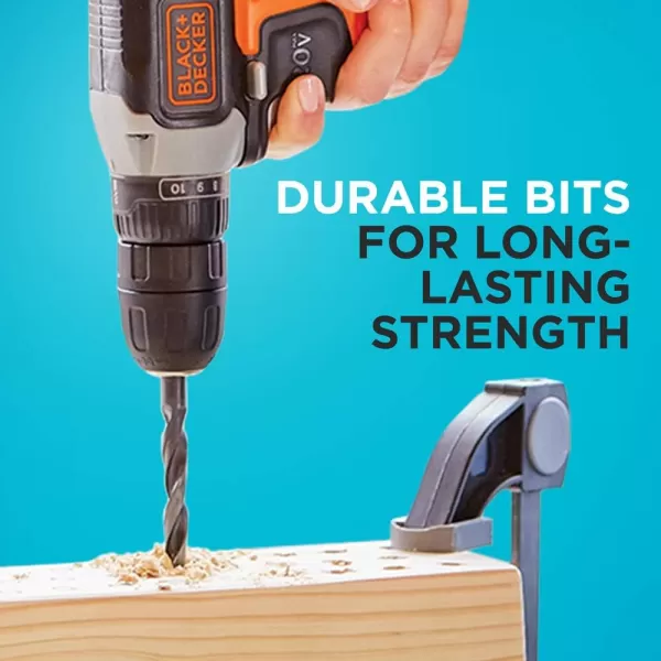 beyond by BLACK+DECKER Drill Bit Set, 14-Piece )
