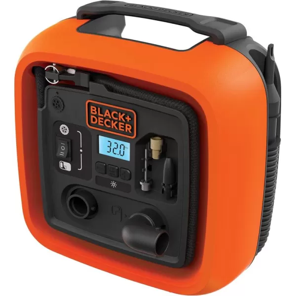 BLACK+DECKER 12V DC Multipurpose Inflator 