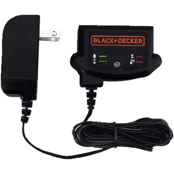BLACK+DECKER 20V MAX Lithium Battery Charger, Compatible With 12V and 20V Battery, Battery Sold Separately 
