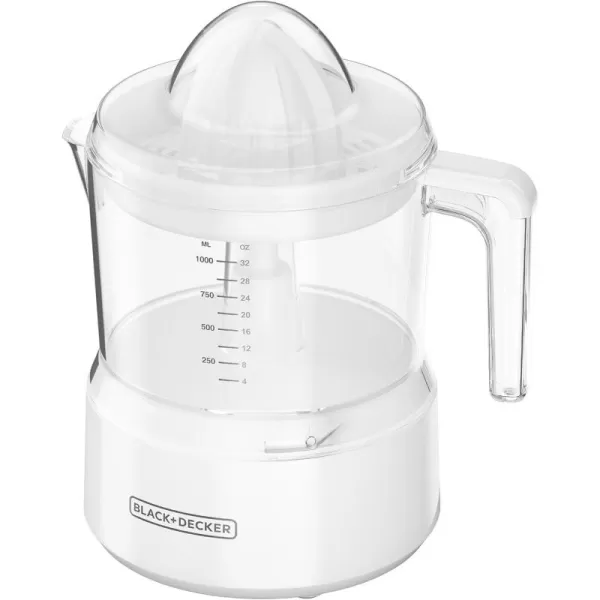 BLACK+DECKER 32oz Electric Citrus Juicer, CJ625, Pressure Activated, Adjustable Pulp Control, Dishwasher-Safe