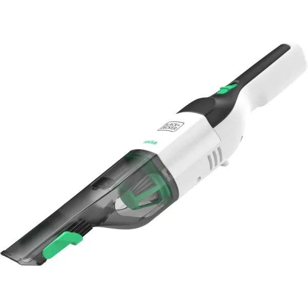 BLACK+DECKER 8V MAX reviva Handheld Vacuum, Cordless, Transparent Dustbowl 