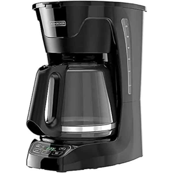 BLACK+DECKER CM2020B 12-Cup* Programmable Coffeemaker, Black