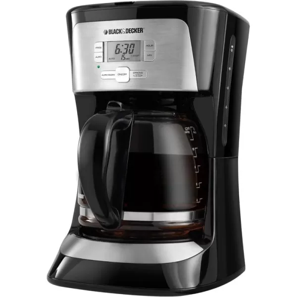 BLACK+DECKER CM2020B 12-Cup* Programmable Coffeemaker, Black