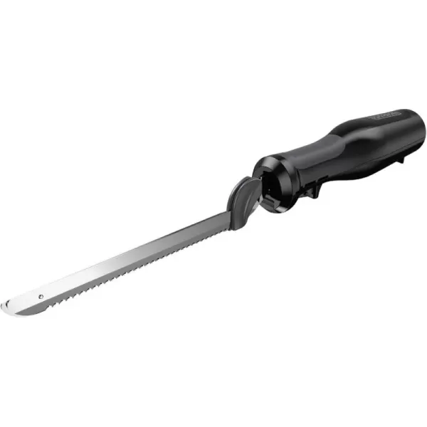 BLACK+DECKER Comfort Grip Electric Knife with 7-Inch Stainles Steel Blades)