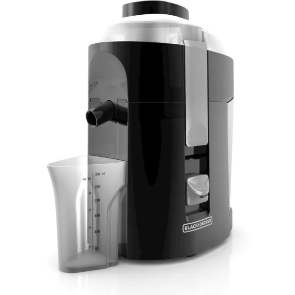 BLACK+DECKER JE2200B Fruit and Vegetable Juice Extractor, Black