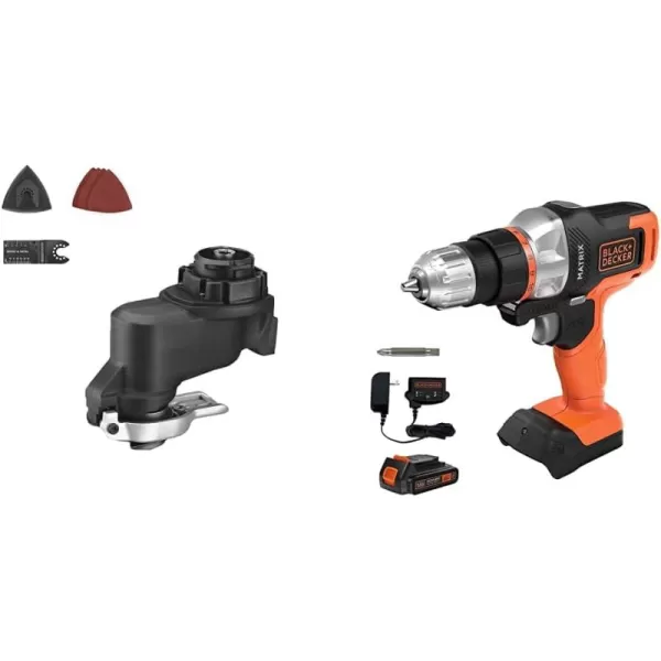 BLACK+DECKER Matrix Oscillating Tool Attachment 
