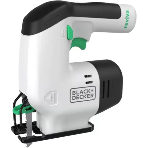 BLACK+DECKER reviva 12V MAX Jig Saw, Cordless, Ideal for Wood, Metal, or Plastic 