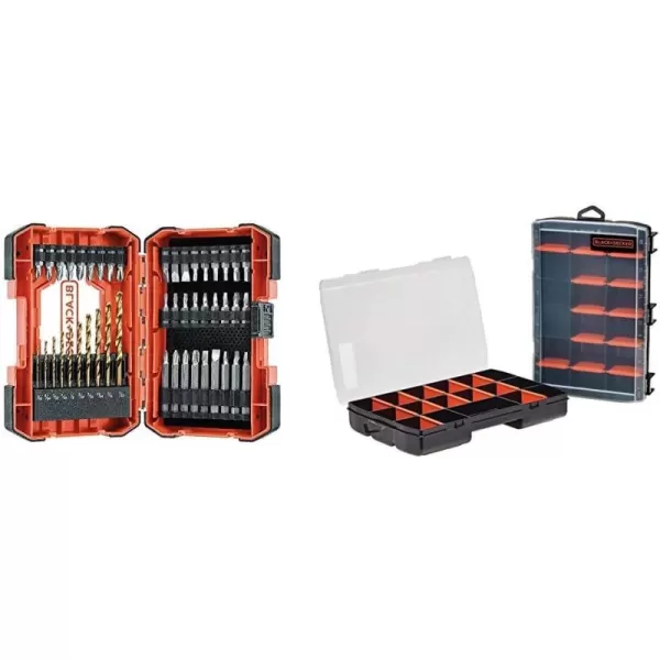 beyond by BLACK+DECKER Drill Bit Set / Screwdriver Bit Set, 46-Piece )