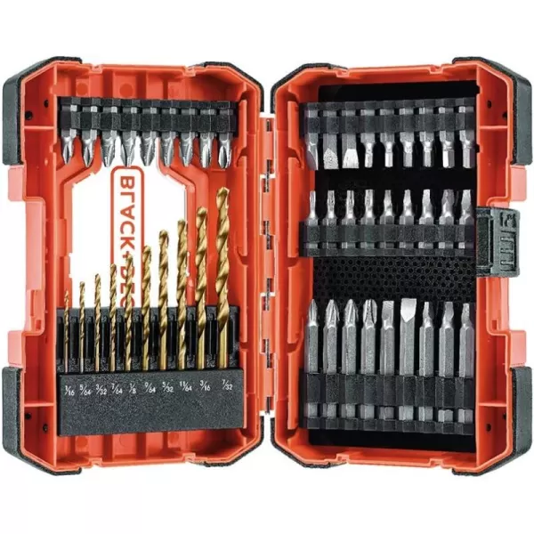 beyond by BLACK+DECKER Drill Bit Set / Screwdriver Bit Set, 46-Piece 