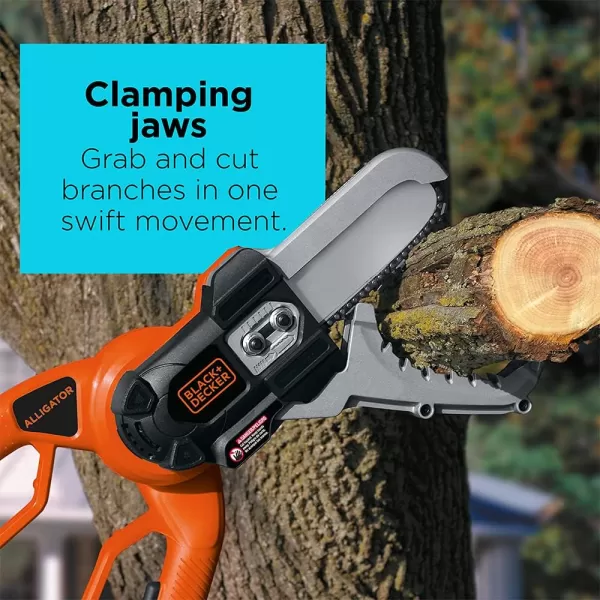 BLACK+DECKER 20V MAX* Cordless Chainsaw, Alligator Lopper 