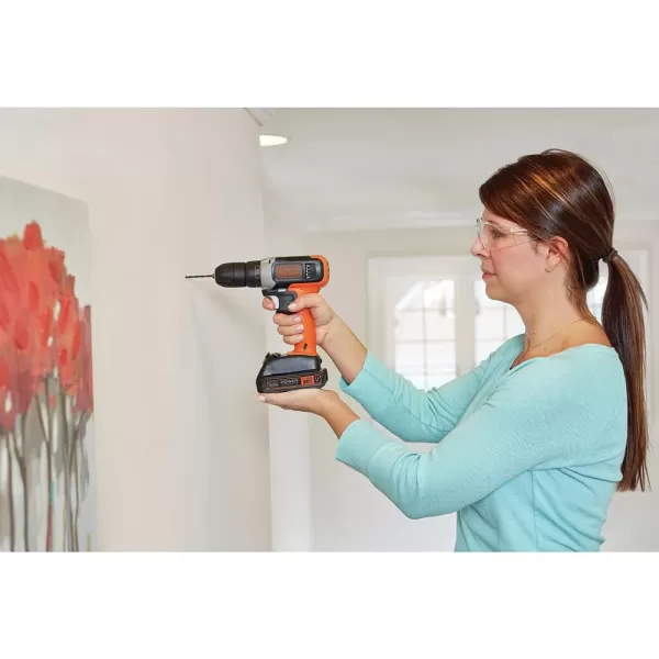 BLACK+DECKER 20V MAX* Cordless Drill, Cordless 