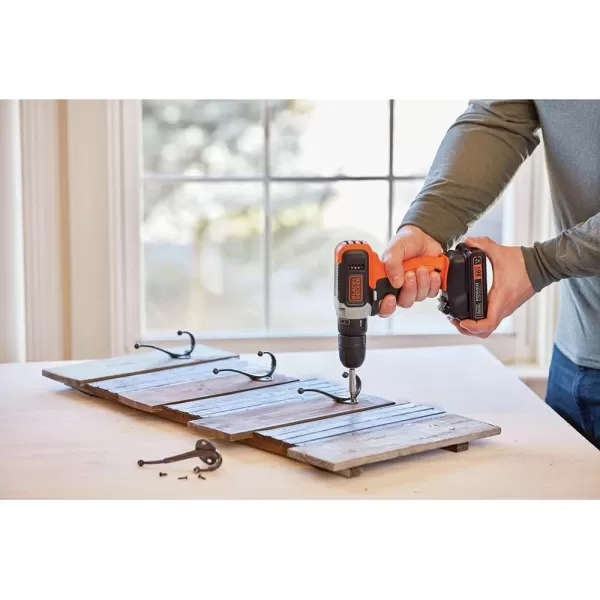 BLACK+DECKER 20V MAX* Cordless Drill, Cordless 