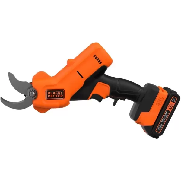 BLACK+DECKER 20V MAX* Cordless Pruner Kit, Power Pruning Shears, Battery and Charger Included 