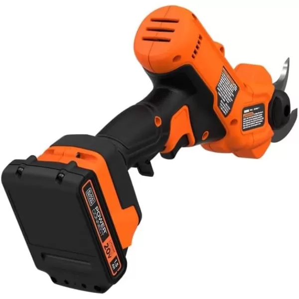 BLACK+DECKER 20V MAX* Cordless Pruner Kit, Power Pruning Shears, Battery and Charger Included 