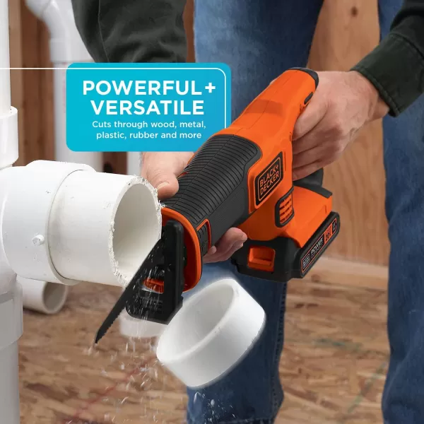 BLACK+DECKER 20V MAX* Cordless Reciprocating Saw Kit 