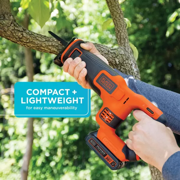 BLACK+DECKER 20V MAX* Cordless Reciprocating Saw Kit 
