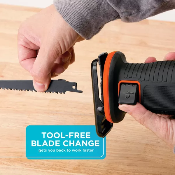BLACK+DECKER 20V MAX* Cordless Reciprocating Saw Kit 