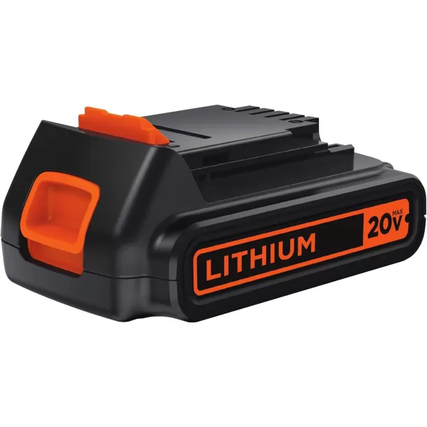 BLACK+DECKER 20V MAX Lithium Battery Charger, 2 Amp 