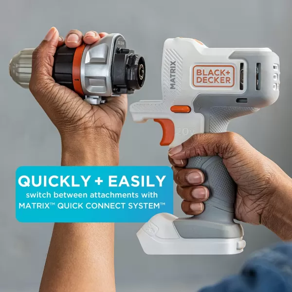 BLACK+DECKER 20V MAX Matrix Cordless Drill/Driver )