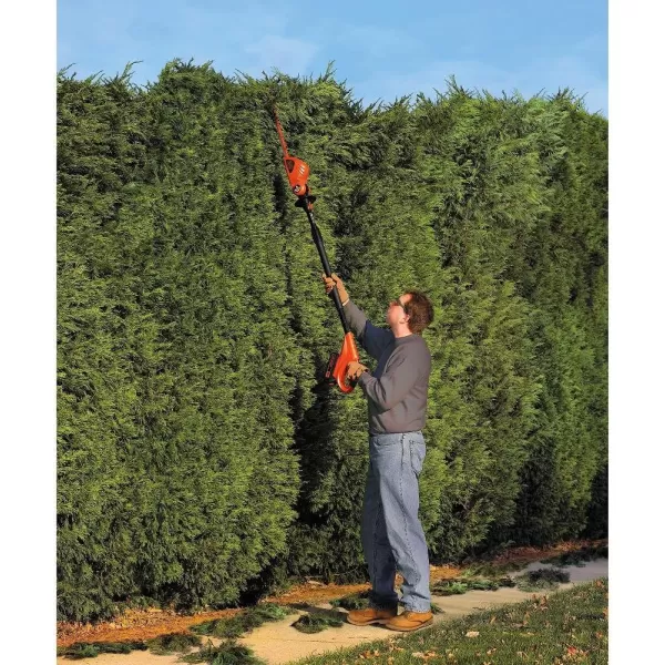 BLACK+DECKER 20V MAX* POWERCONNECT 18 in. Cordless Pole Hedge Trimmer, Tool Only 