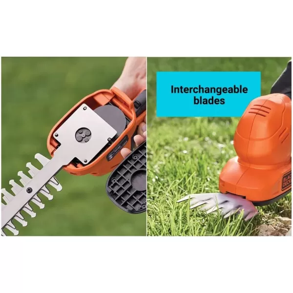 BLACK+DECKER 20V MAX* POWERCONNECT 3/8 in. Cordless Shear Shrubber Kit 