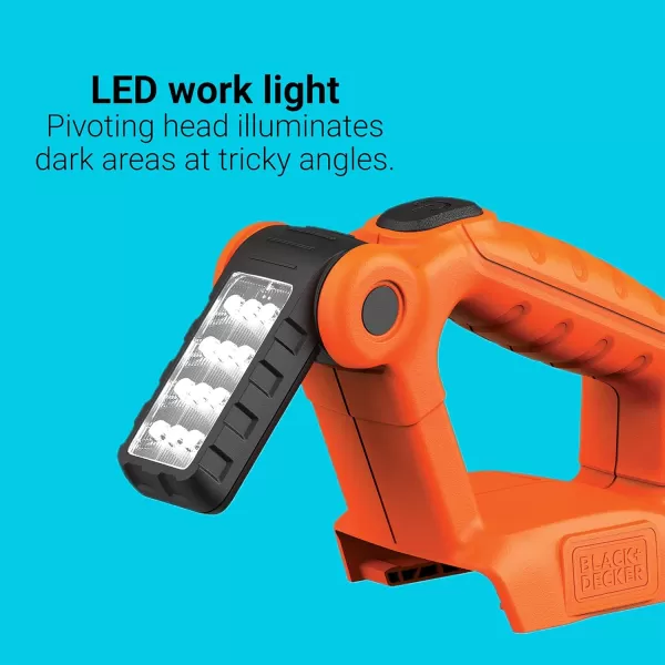 BLACK+DECKER 20V MAX* POWERCONNECT Cordless 4-Tool Combo Kit 
