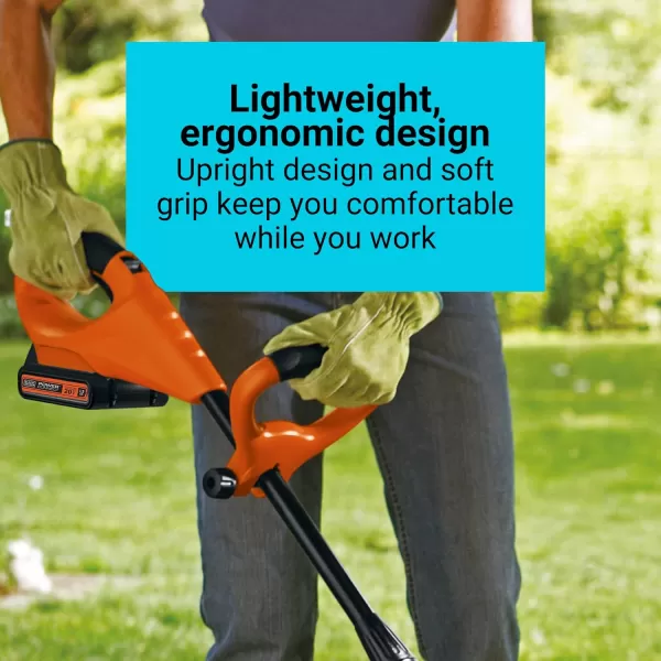 BLACK+DECKER 20V MAX* POWERCONNECT Cordless Garden Tiller Kit, Tool Only )
