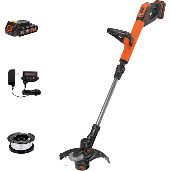 BLACK+DECKER 20V MAX* String Trimmer / Edger, 12-Inch  replacement spools)