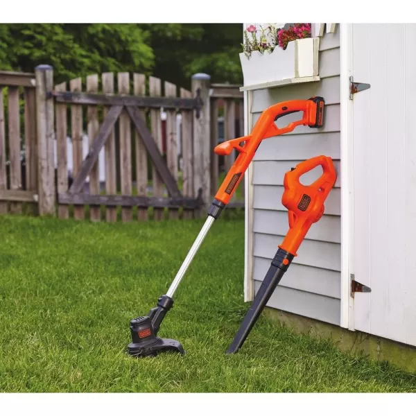 BLACK+DECKER 20V MAX* String Trimmer / Edger and Sweeper Combo Kit, 10-Inch 