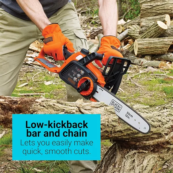 BLACK+DECKER 40V MAX* Cordless Chainsaw, Tool Only, 12 in. )