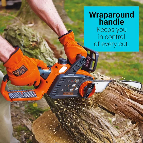 BLACK+DECKER 40V MAX* Cordless Chainsaw, Tool Only, 12 in. )