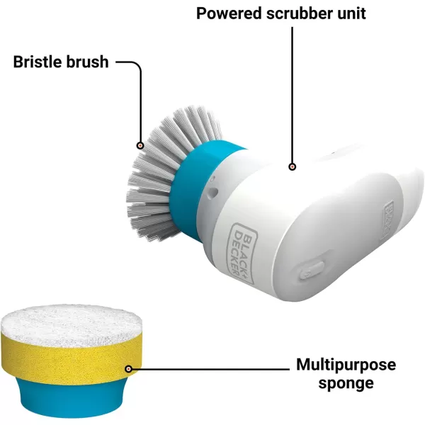 BLACK+DECKER Grimebuster Powered Scrubber 