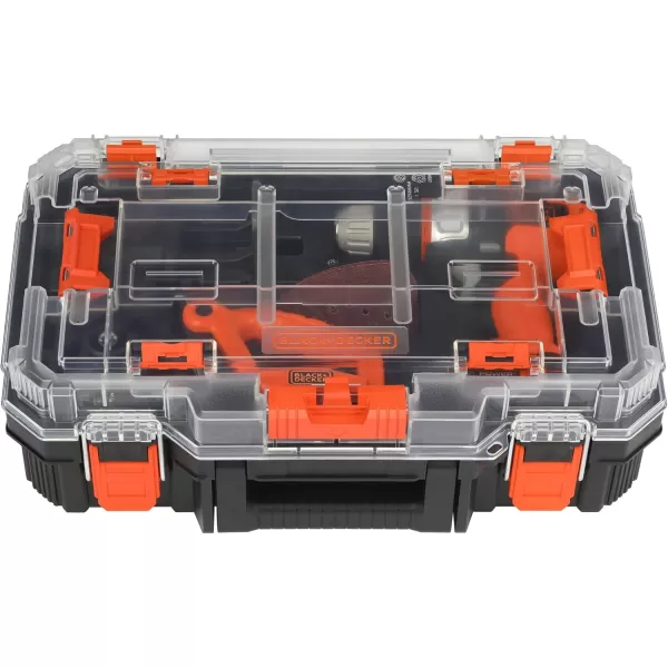 BLACK+DECKER MATRIX 20V MAX* Cordless 4-Tool Combo Kit with Storage 