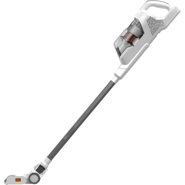 BLACK+DECKER POWERSERIES+ 16V MAX Cordless Stick Vacuum with LED Floor Lights, Lightweight, Multi-Surface, White 