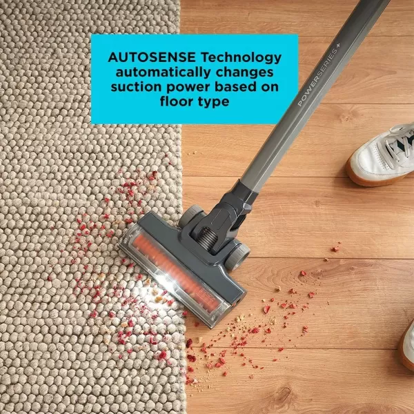 BLACK+DECKER POWERSERIES+ 20V MAX* Cordless Stick Vacuum with LED Floor Lights, Lightweight, Removable Battery 