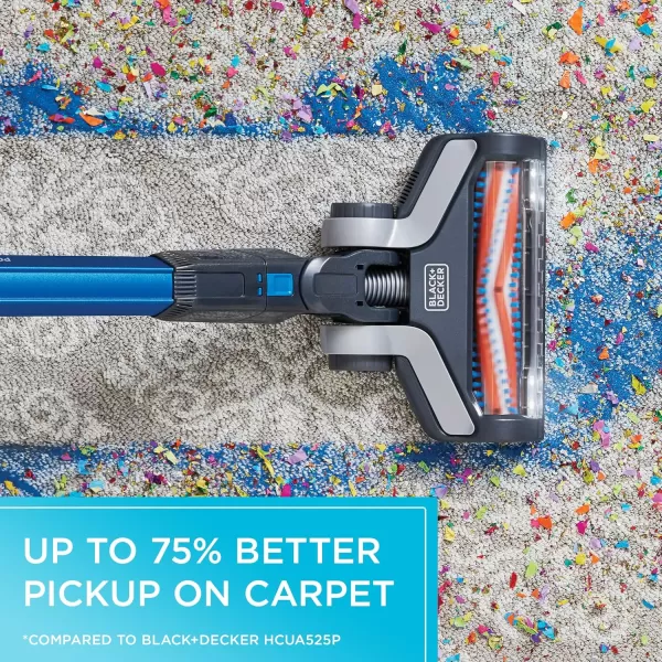 BLACK+DECKER Powerseries Extreme Cordless Stick Vacuum Cleaner, Blue 