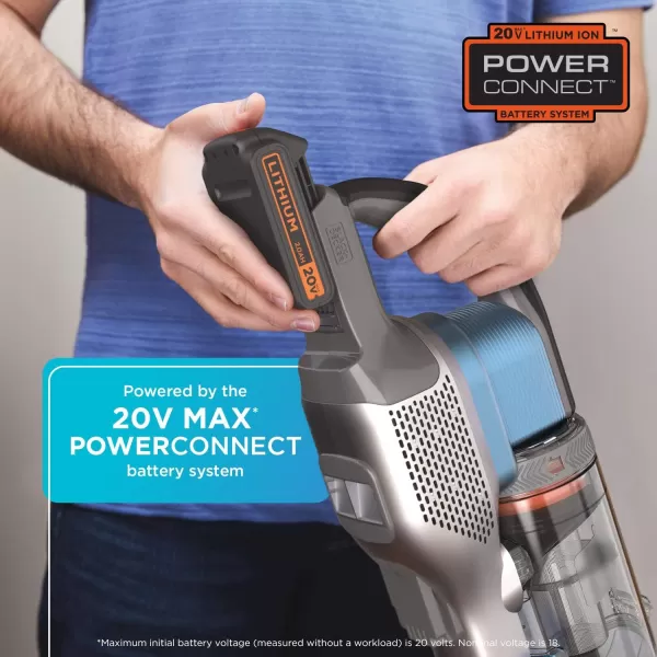 BLACK+DECKER Powerseries Extreme Cordless Stick Vacuum Cleaner, Blue 