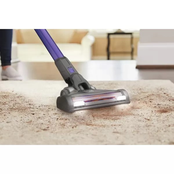 BLACK+DECKER Powerseries Extreme Cordless Stick Vacuum Cleaner for Pets, Purple 