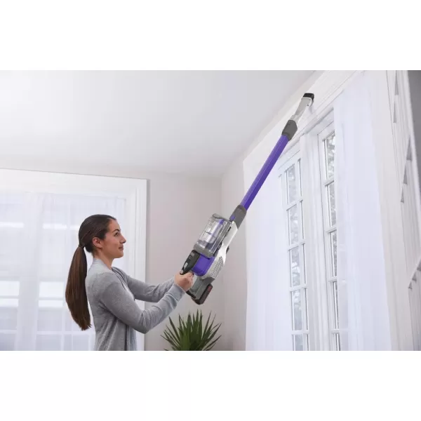 BLACK+DECKER Powerseries Extreme Cordless Stick Vacuum Cleaner for Pets, Purple 