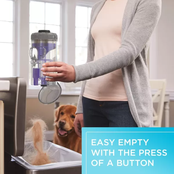 BLACK+DECKER Powerseries Extreme Cordless Stick Vacuum Cleaner for Pets, Purple 