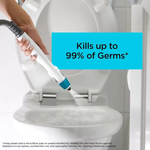 BLACK+DECKER Steam Mop and Portable Steamer, 5-in-1, Corded 