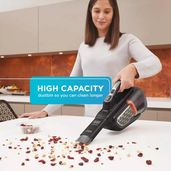 BLACK+DECKER dustbuster AdvancedClean+ Cordless Handheld Vacuum, Home and Car Vacuum 