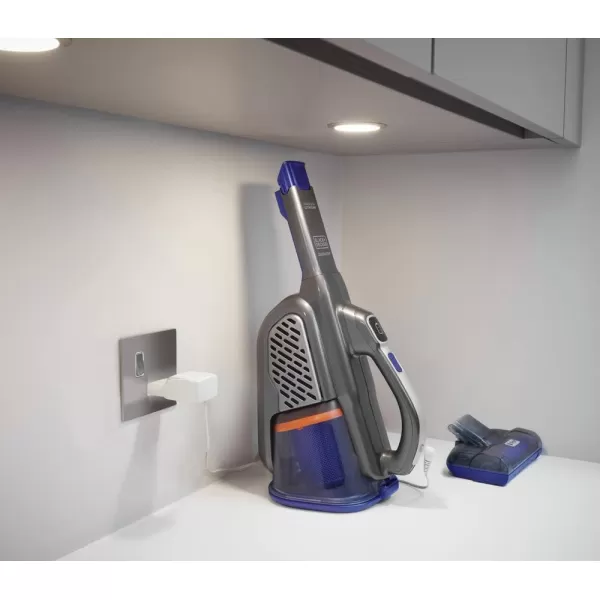 BLACK+DECKER dustbuster furbuster AdvancedClean+ Cordless Pet Handheld Vacuum, Home, Pet and Car Vacuum 